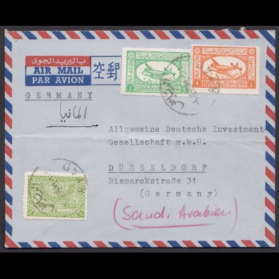 Saudi ARABIEN - Saudi Arabia Alter Brief von RYAD nach Düsseldorf (28448