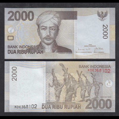 Indonesien - Indonesia - 2000 Rupiah 2009 Pick 148a UNC (1) (28504