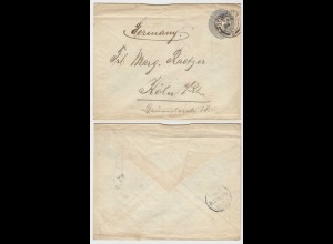 Great Britain Two Pence Postal Stationery Cover 1903 from STOCKWELL (28651