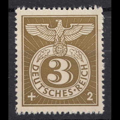 Germany Third Reich Swastika Michel 830 SG 818 MNH (19910
