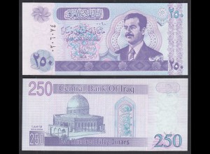 Irak - Iraq 250 Dinars Banknote (2002) Pick 88 UNC (1) (28909