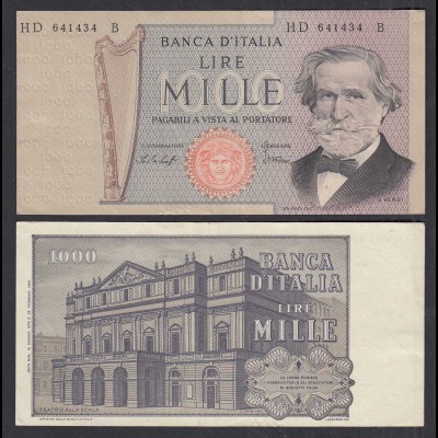 Italien - Italy 1000 Lire Banknote 1979 Pick 101f VF (3) (28948