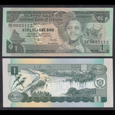 Äthiopien - Ethiopia 1 Birr (1991) Banknote Pick 41a UNC (1) (29661