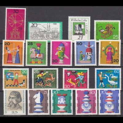 Federal Republic of Germany BRD nice Lot MNH Stamps in sets (65423