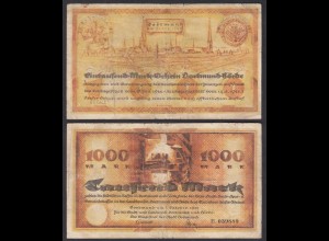 Dortmund + Hörde 500 tausend Mark 1923 Notgeld/Gutschein gebraucht (30072