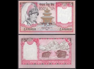 Nepal - 5 Rupees (2002) Pick 46a sig.15 UNC (1) (30170