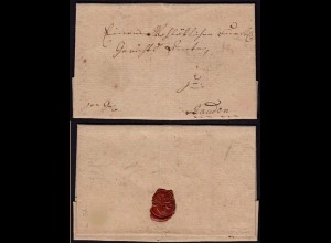 Vorphila Brief 1817 mit umfangreichen Inhalt (15435