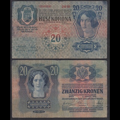 Österreich - Austria 20 Kronen 1913 Pick 13 F (4) (29799
