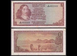 Südafrika - South Africa 1 Rand (1967) Pick 110b VF (3) (25563