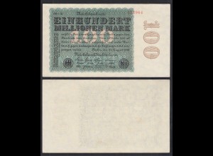Ro 106q - 100 Million Mark 1923 Pick 107e FZ: CD - BZ: 31 - XF (2) (30197