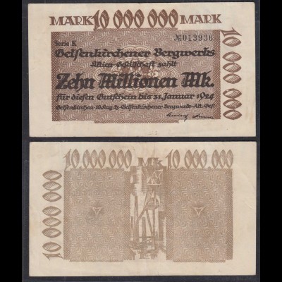 Gelsenkirchener Bergwerks-Gesellschaft 10 Millionen Mark 1923 (30323