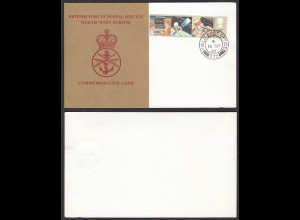 Fieldpost Office British Forces Postal Service 1982 Sonderkarte (30418