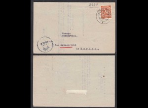 Gerichtsbrief 1946 von VAREL nach NORDEN (30419