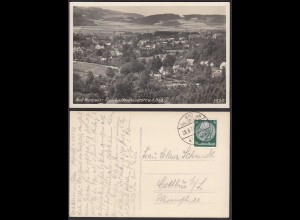 AK Schlesien Bad Kudowa 1933 Gesamtansicht Kudowa-Zdrój (30466