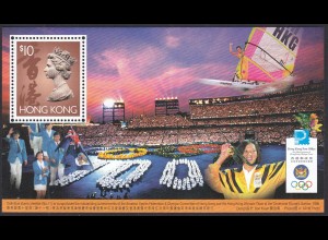 Hong Kong - Hongkong 1996 Block 43 ** Olympische Sommerspiele Atlanta (30716