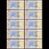 UKRAINE 10 Stück á 1 Griwen Banknote 2006 Pick 116Aa UNC (1) Dealer Lot (89275