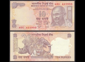 Indien - India - 10 RUPEES Pick 95f 2007 Letter L - UNC (1) (30920
