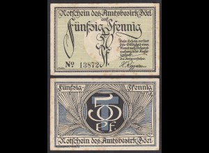 Notgeld 50 Pfennig Amtsbezirk Böel o.J. (31008