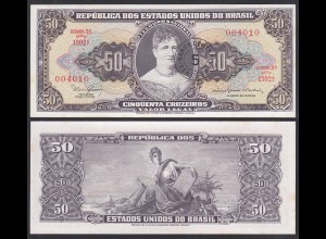 BRASILIEN - BRAZIL 5 Centavos auf 50 (1966-67) UNC (1) Pick 184b (31106