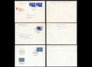 Schweiz 3 Stück schöne Briefe aus 1958 + 1964 (31169