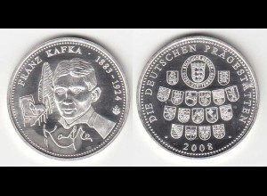 Medaille Franz Kafka 1883-1924 - RS Deutsche Prägestätten Ø 32 mm Gew 10,5 g