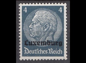 Deutsche Besetzung Luxemburg 1940 Mi. 2 - 4 Pfennig ** MNH (70044