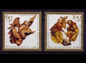 Germany BRD 1989 Mi 1442-1443 ** MNH Weihnachten – Christmas (70081