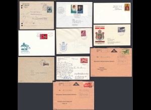 Liechtenstein 10 Stück ältere Briefe bitte ansehen Gelegenheit (31462