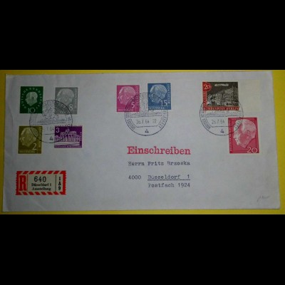 DEüsseldorf E-Brief 1964 mit SST bitte ansehen (85022