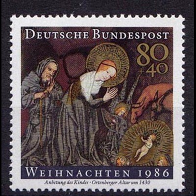 Germany BRD 1986 Mi 1303 ** MNH Altarbild um 1430 - Altarpiece around 1430