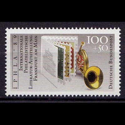 Germany BRD 1989 Mi 1415 ** MNH Historische Briefmarken Posthorn - (70100