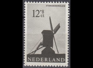 Niederlande – Nethelands 1963 Mi 797 ** MNH 12 Cent Ständermühle - Stand mill