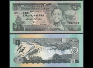 Äthiopien - Ethiopia 1 Birr (1976) Banknote Pick 30b UNC (1) sig.2 (31282