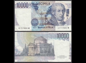 Italy - 10000 10.000 Lire Banknotes 1984 VF (3) Pick 112a Sig. Ciampi-Stevani