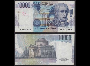 ITALIEN - ITALY 10000 10.000 Lire Banknote 1984 F (4) Pick 112a (19953
