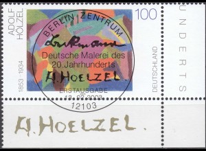 Germany BRD Mi. 2316 ESST Vollstempel Deutsche Malerei von Adolf Hölzel 100 CENT