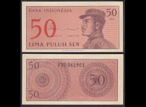 Indonesien - Indonesia 50 Sen 1964 Pick 94 UNC (31665