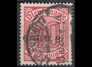 Oberschlesien - Upper Silesia Mi. D13 overprint 40 Pfennig gebraucht used 1920