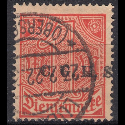 Oberschlesien - Upper Silesia Mi. D16 overprint 1 Mark gebraucht used 1920