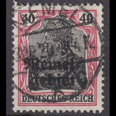 Memel 1920 Mi.6 Freimarke 40 Pfennig gestempelt used (70293