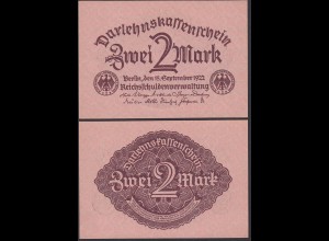 Ro 74 - 2 Mark Darlehnskassenschein 1922 Pick 62 UNC (1) (31672