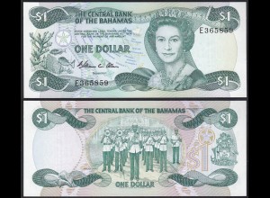 Bahamas 1 Dollar Banknotes 1974 (1984) Pick 43a UNC (1) (13867