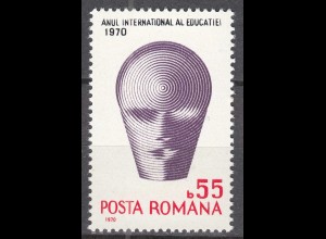 Rumänien - Romania 1970 Victor Vasarely UNESCO Mi. 2874 postfrisch MNH (70396