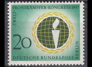 Germany Berlin 1957 Mi. 177 Welt Frontkämpfer Kongress postfrisch MNH (70418