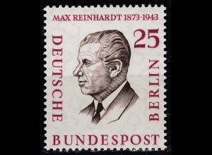 Germany Berlin 1957 Mi.169 Max Reinhard Theaterleiter postfrisch MNH (70422