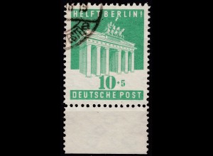 Alliierte Besetzung Bizone 1948 Mi.101 Brandenburger Tor in Berlin used (70428