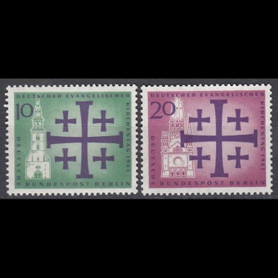 Germany - Berlin Stamps 1961 Michel 215-216 - Evangelischer Kirchentag (81006
