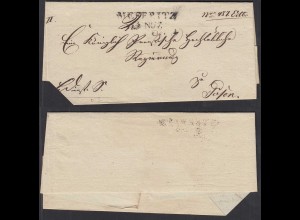 MESERITZ L2 - ca.1817 Umschlag nach POSEN (31774
