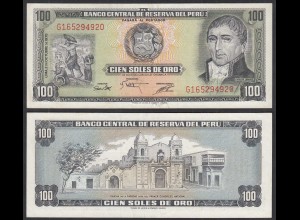 Peru - 100 SOLES DE ORO 2-10-1975 Banknote - Pick 108 - UNC (1) (31959