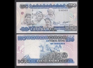 Nigeria 50 Naira Banknote (1991) Pick 27c sig.10 - UNC (1) (31977